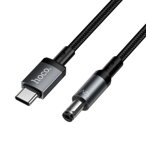 Кабель HOCO X129 Advantage charging cable Type-C to DC5.5 |1m, 12V/1A| black
