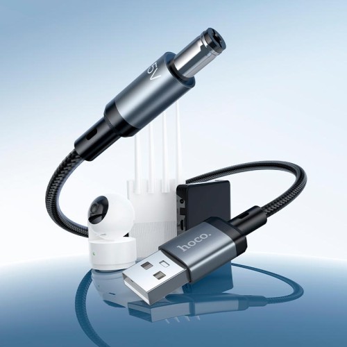 Кабель HOCO X129 Advantage charging cable USB to DC5.5 |1m, 5V/1A| black