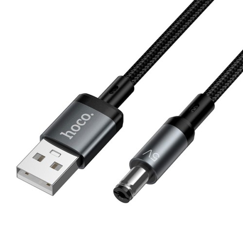 Кабель HOCO X129 Advantage charging cable USB to DC5.5 |1m, 5V/1A| black