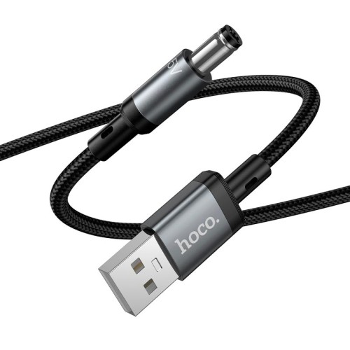 Кабель HOCO X129 Advantage charging cable USB to DC5.5 |1m, 5V/1A| black