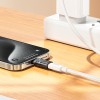 Перехідник HOCO C male to iP female transparent adapter UA36D |480Mbps, 3A| black