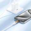 Перехідник HOCO C male to iP female transparent adapter UA36D |480Mbps, 3A| black