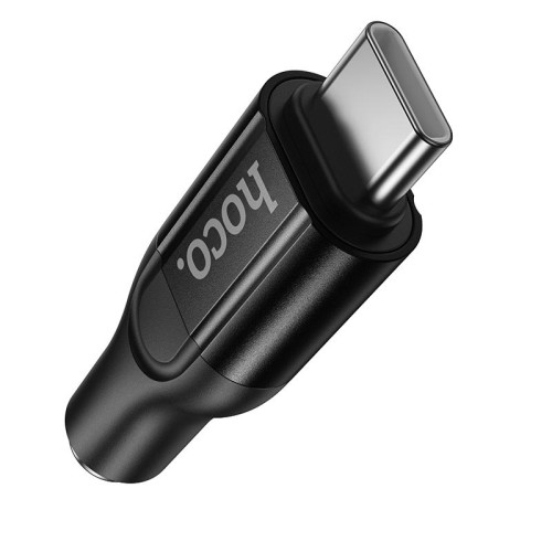 Перехідник HOCO Mia digital audio converter Type-C to 3.5 UPA35 |DAC| black