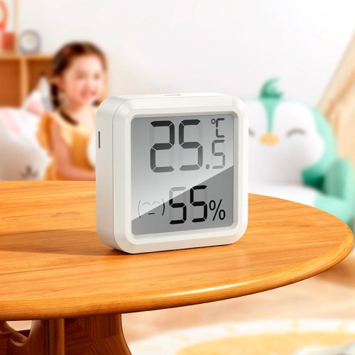 Термометр HOCO Indoor electronic hygrothermometer HX40 |12 Months| white