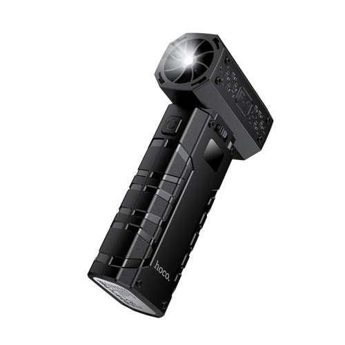 Вентилятор HOCO Force fan HX67 |100 Speed, LED, 5h| black