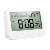 Термометр HOCO Indoor digital alarm clock with thermometer HX44 white