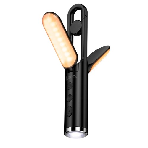 Лампа кемпінгова HOCO Multifunctional 2-in-1 Camping Light HX13 |1-10h, 160lmn| black