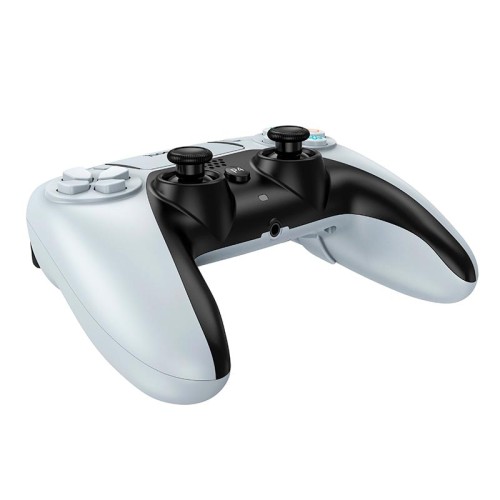 Ігровий контролер HOCO Phoenix PS4/PC wireless game controller GA1 |8h, BT4.2, 3.5mm, Trackpad, RGB| white
