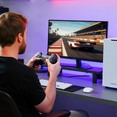 Ігровий контролер HOCO Fast link wired game controller GA3 |PC Windows| black