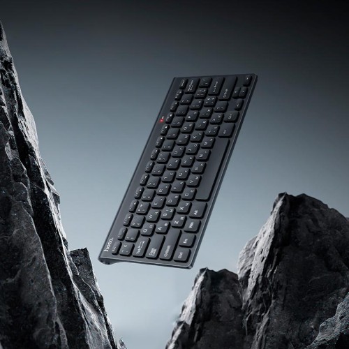 Клавіатура HOCO Dragon 2.4G wireless mini keyboard (cyrillic version) GM70 |78Keys, Windows/Mac OS| black