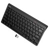 Клавіатура HOCO Dragon 2.4G wireless mini keyboard (cyrillic version) GM70 |78Keys, Windows/Mac OS| black
