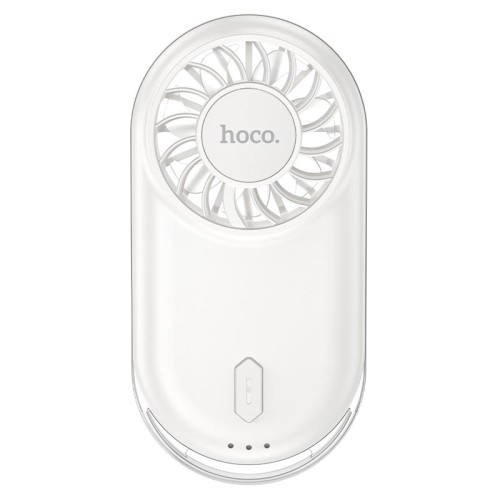 Вентилятор Hoco ultra-thin pocket fan HX611 |3 Levels, 50dB, 1-2.5h| Milky white