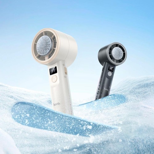 Вентилятор Hoco Ice pack series handheld fan HX612 |200 Levels, 60dB, 1-4h| white