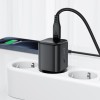 Адаптер мережевий ACEFAST PD mini GaN USB-C fast charger A134 |1USB-C, 67W/3A| black