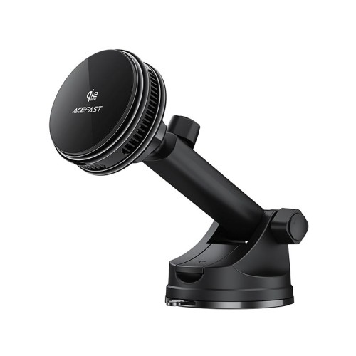 Автотримач ACEFAST D67 QI2 25W cooling wireless charging car holder with suction cup |4.7-6.9"| black