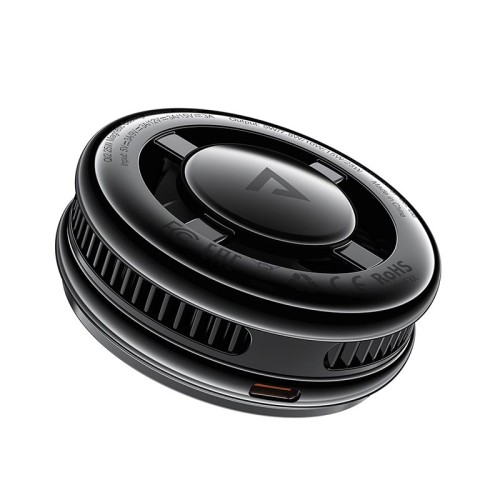 Зарядка Qi2 ACEFAST E47 25W magnetic cooling wireless charger |4.7-6.9"| black
