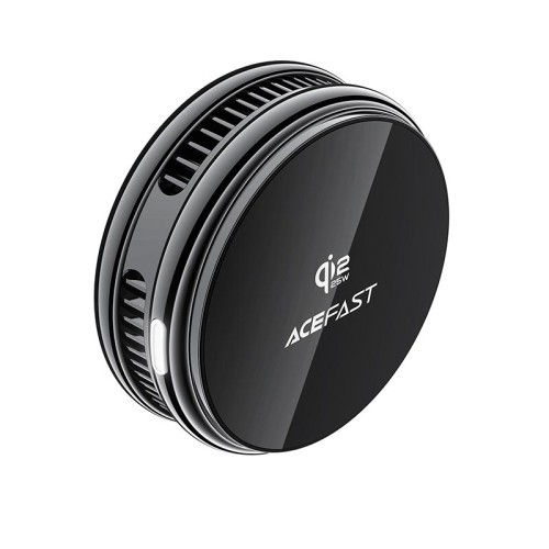Зарядка Qi2 ACEFAST E47 25W magnetic cooling wireless charger |4.7-6.9"| black