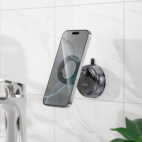 Тримач HOCO High vacuum suction cup magnetic holder H92 (universal) |4.5-7"| black