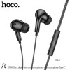 Навушники HOCO Rock digital wire control earphones with microphone Type-C DM48 |1.2m, mic| black