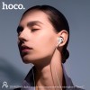 Навушники HOCO Rock digital wire control earphones with microphone Type-C DM48 |1.2m, mic| black