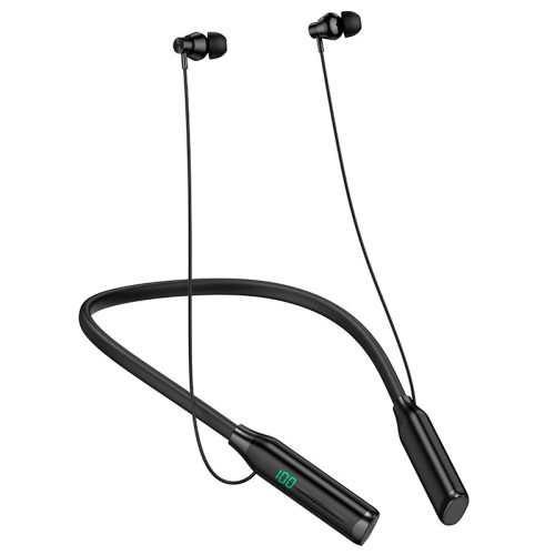 Навушники HOCO Pretty neck-hang BT earphones ES62 Plus |BT5.4/TF, 150h| black