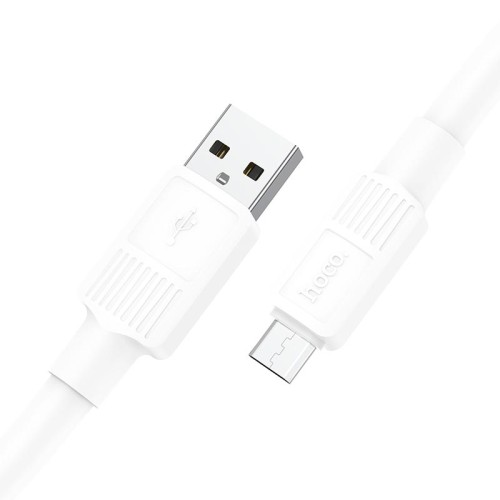 Кабель Hoco Micro USB Solid charging data cable X84 |1M, 2.4A| black