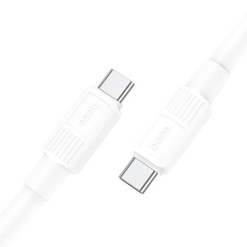 Кабель Hoco Type-C to Type-C Solid charging data cable X84 |1m, 60W, 3A| white