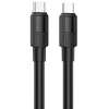 Кабель Hoco Type-C to Type-C Solid charging data cable X84 |1m, 60W, 3A| black