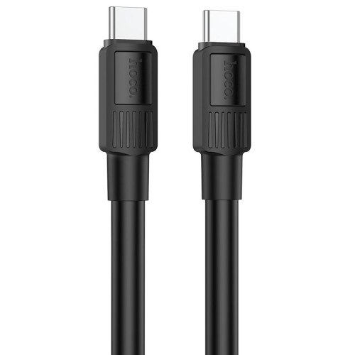 Кабель Hoco Type-C to Type-C Solid charging data cable X84 |1m, 60W, 3A| black