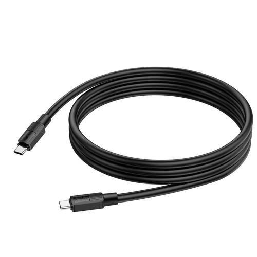 Кабель Hoco Type-C to Type-C Solid charging data cable X84 |1m, 60W, 3A| black