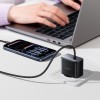 Адаптер мережевий HOCO New charger with Type-C cable C163A |25W/3A, PD3.0/QC| black