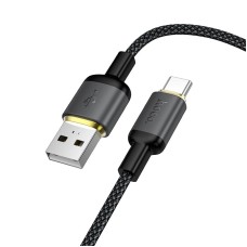 Кабель HOCO Type-C Benefit charging data cable X128 |1m, 36W| black