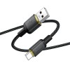 Кабель HOCO Type-C Benefit charging data cable X128 |1m, 36W| black