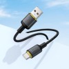 Кабель HOCO Type-C Benefit charging data cable X128 |1m, 36W| black
