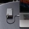 УМБ BASEUS Adaman Metal Digital Display Quick Charge Power Bank 20000mAh |2USB/1Type-C, 6A, 65W| (PPIMDA-D03) black