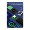 УМБ MagSafe wireless power bank JYD-PB14 5000mah |Type-c, Qi, 15/20W, PD/QC| blue
