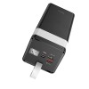УМБ HOCO Powermaster fully compatible 50000mAh J86A |2USB/1Type-C, PD/QC, 5A/22.5W| black
