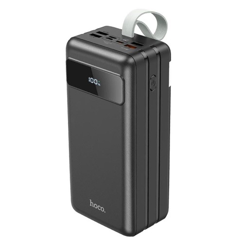 УМБ HOCO Electric fully compatible power bank J86B 60000mAh |4USB/Lightning/Type-C, PD/QC, 20W/5A| black