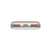 УМБ BASEUS Bipow Pro Digital Display Fast Charge Power Bank 10000mAh |2USB/Type-C, QC/PD, 22.5W/3A| (PPBD040002) white