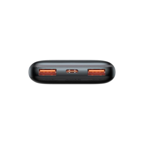 УМБ BASEUS Bipow Pro Digital Display Fast Charge Power Bank 10000mAh |2USB/Type-C, QC/PD, 22.5W/3A| (PPBD040002) white
