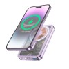 УМБ HOCO Ice Crystal magnetic fast charging power bank Q14 5000mAh |Type-C, QC/PD, 20W/3A| purple