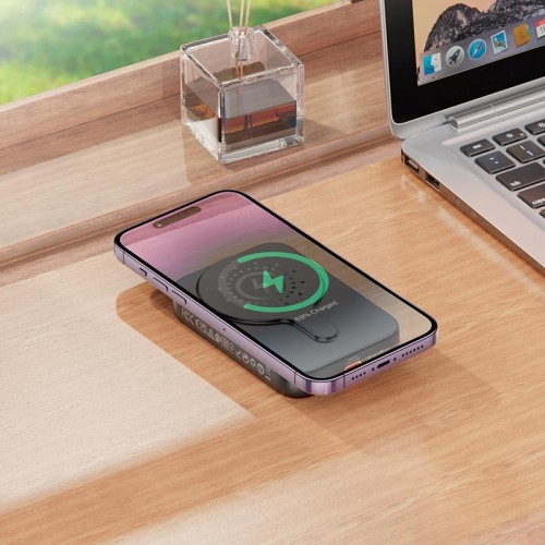 УМБ HOCO Esteem magnetic power bank J117A 10000mAh |Type-C, QC/PD, 20W/2.4A| black