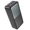 УМБ HOCO Sirui fully compatible power bank J136B 30000mAh |2USB/1Type-C/Lightning, 22.5W/3A, PD/QC| black