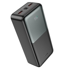 УМБ HOCO Sirui fully compatible power bank J136B 30000mAh |2USB/1Type-C/Lightning, 22.5W/3A, PD/QC| black