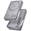 УМБ HOCO Sunlight power bank magnetic suction+holder Q36A 10000mAh |1Type-C, 20W/3A, PD/QC| metal-grey