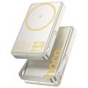 УМБ HOCO Sunlight power bank magnetic suction+holder Q36A 10000mAh |1Type-C, 20W/3A, PD/QC| metal-grey