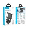 УМБ HOCO Night tide power bank with 4 cables J146A 20000mAh |1USB/1Type-C, 2A| black