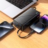 УМБ HOCO Night tide power bank with 4 cables J146B 30000mAh |1USB/1Type-C, 2A| black