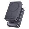 УМБ HOCO Original PD magnetic power bank 10000mAh J160A |1Type-C/1Lightning, 20W/3A, PD/QC| grey