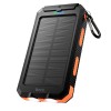 УМБ HOCO Platinum solar dual lighting power bank J164 8000mAh |2USB/1Type-C, 2A| black